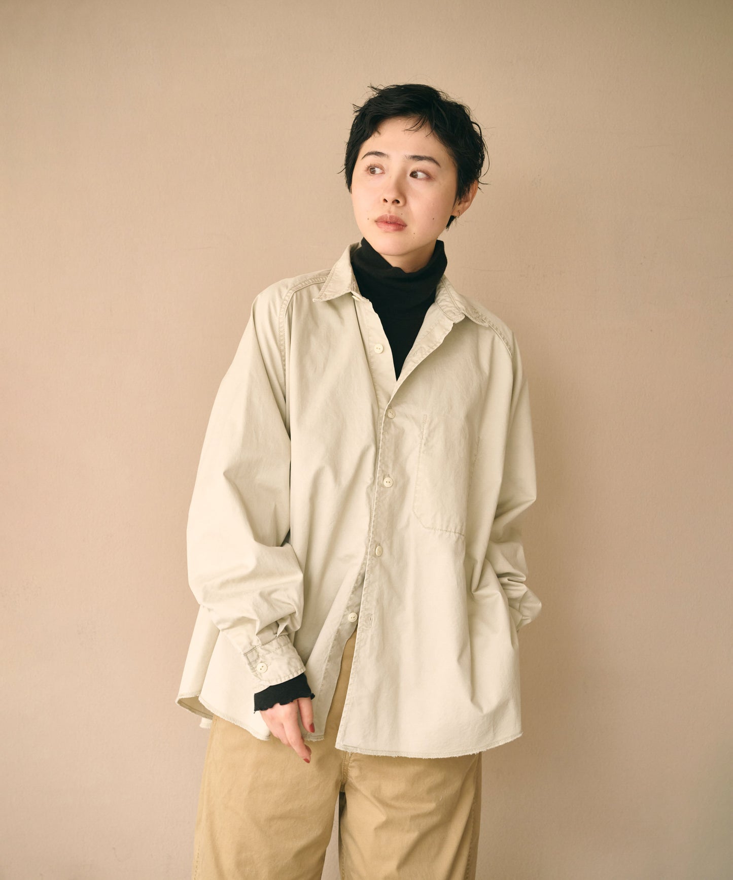 TENT LINE FATIGUE SHIRT / MIL26FBL3167