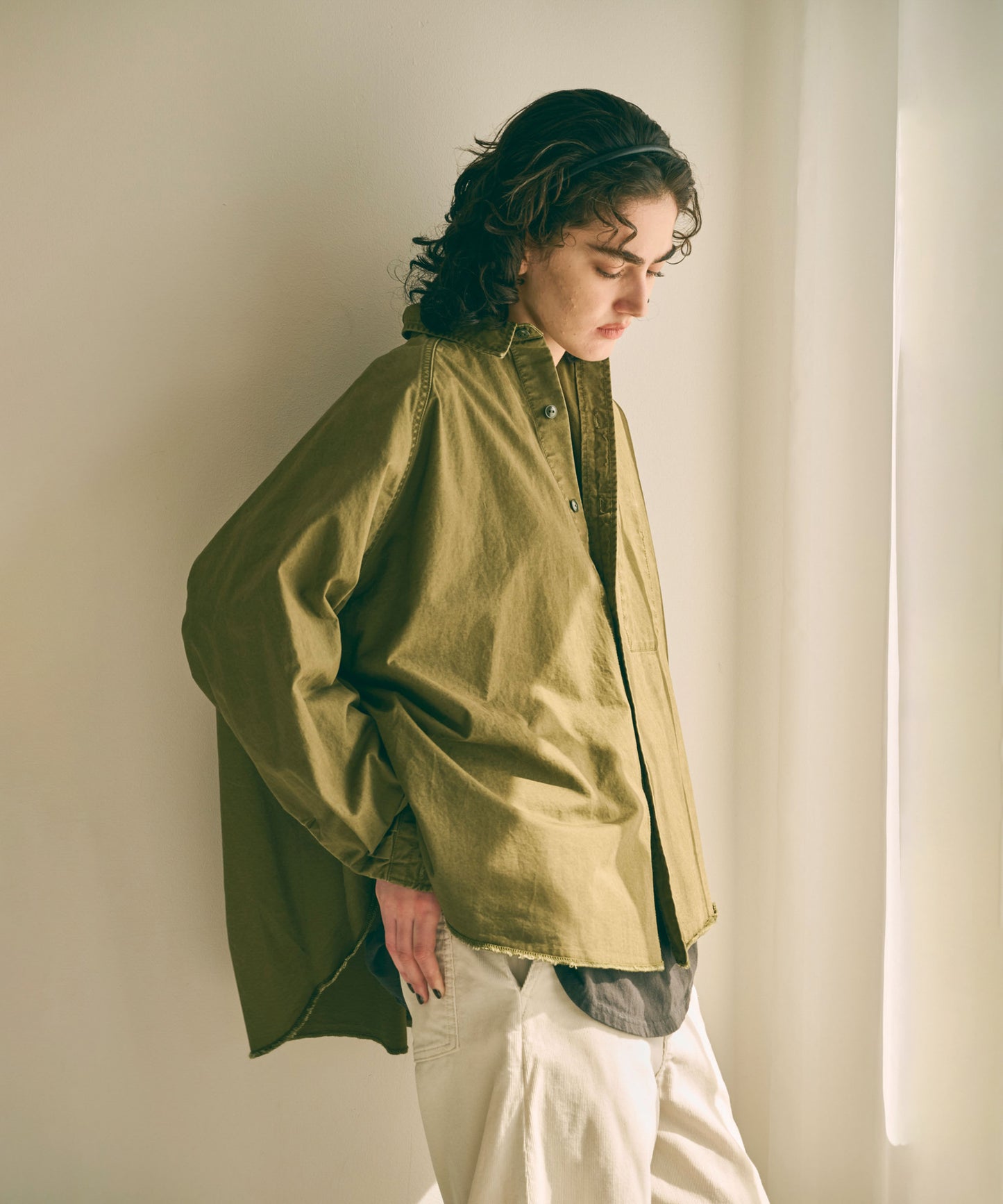 TENT LINE FATIGUE SHIRT / MIL26FBL3167