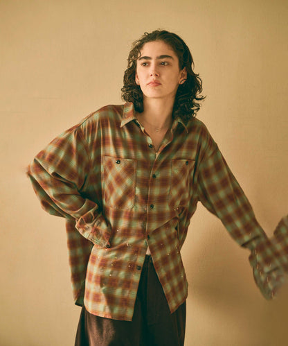 HOMBRE WIDE SHIRT / MIL26FBL3169