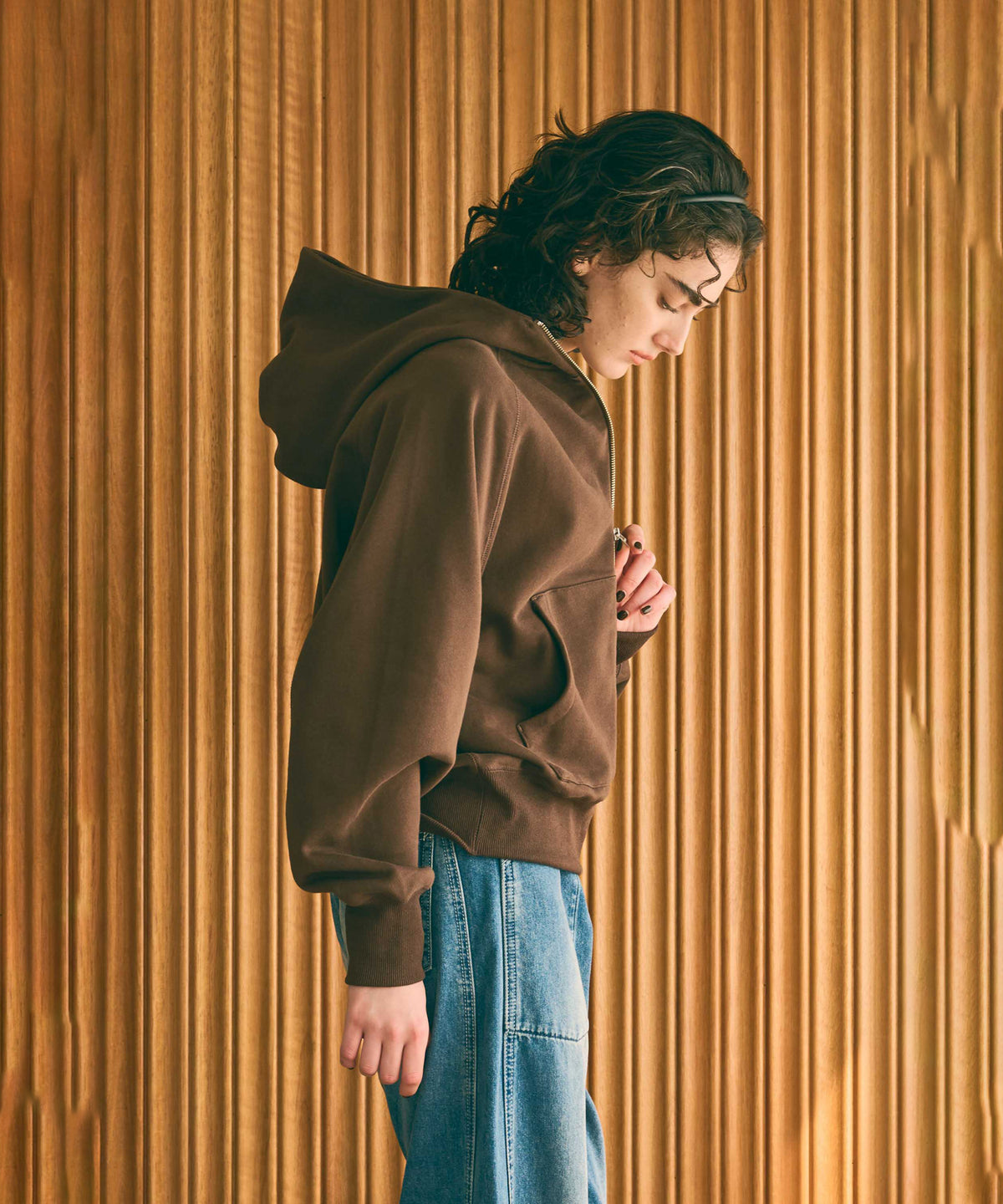 ZIP UP HOODIE / MIL26FCS3474
