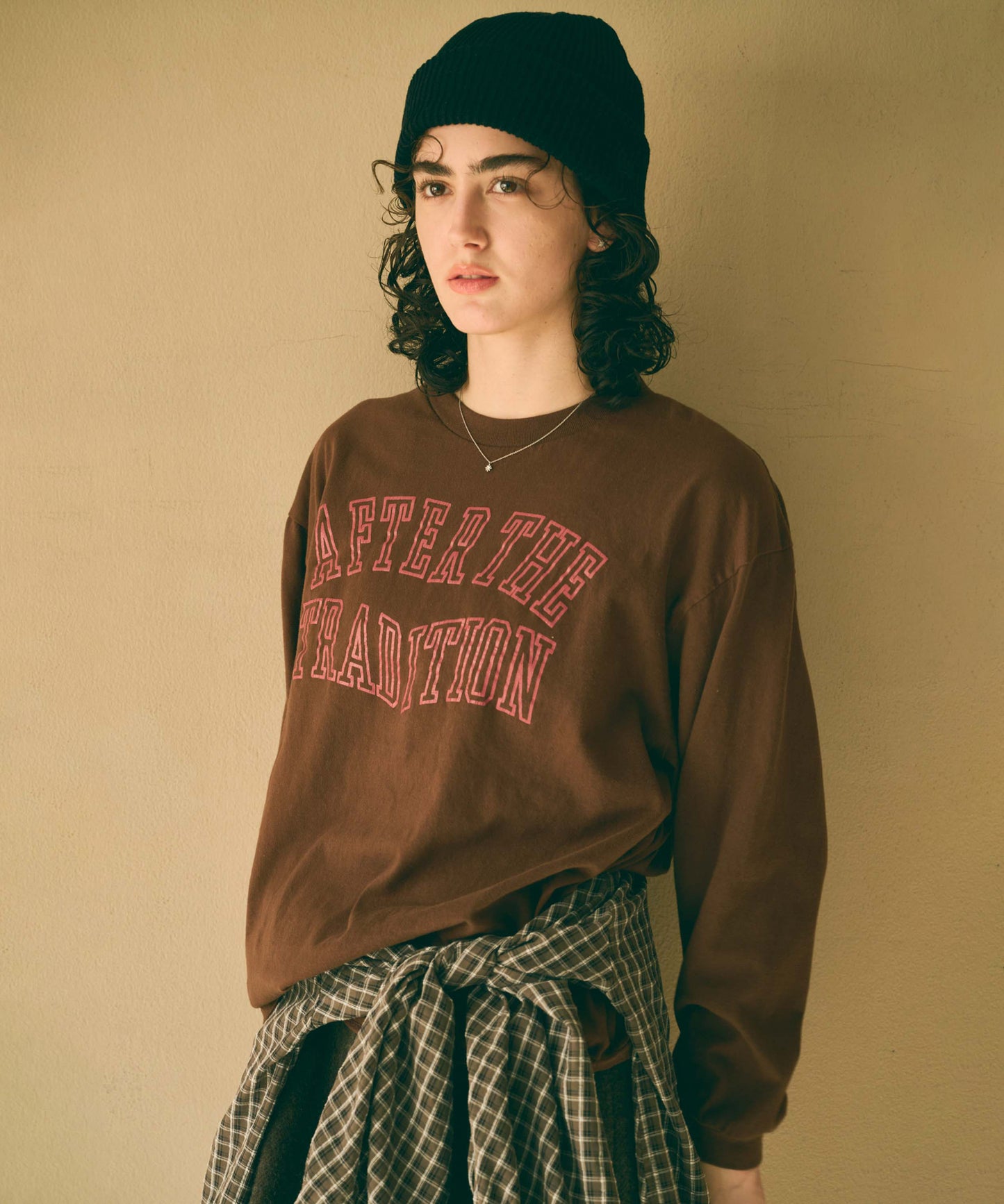 L/S TEE -WARPED COLLEGE- / MIL26FCS3521