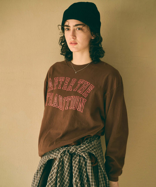 L/S TEE -WARPED COLLEGE- / MIL26FCS3521