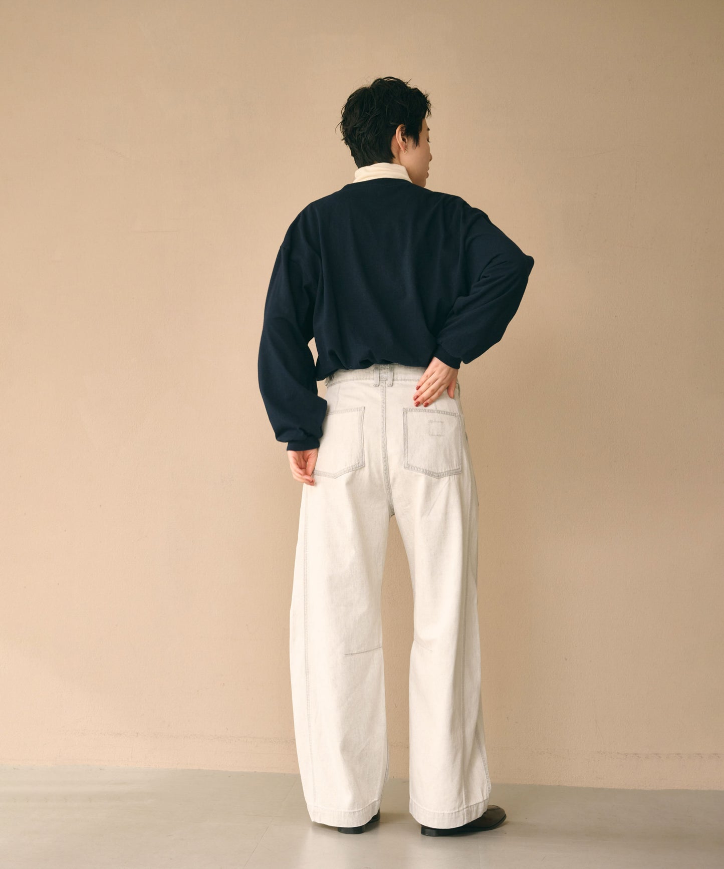 L/S TEE -WARPED COLLEGE- / MIL26FCS3521