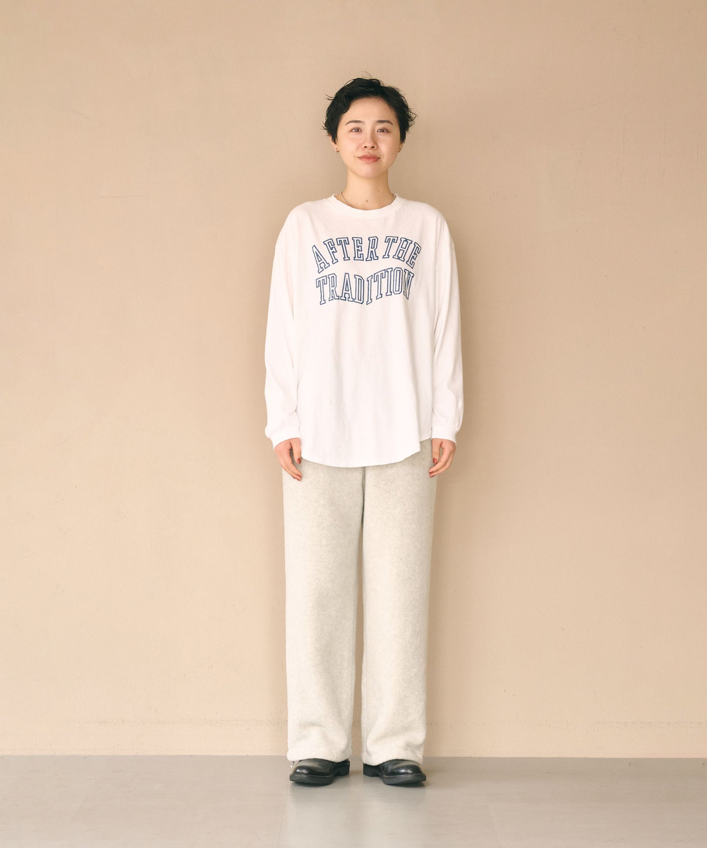 L/S TEE -WARPED COLLEGE- / MIL26FCS3521