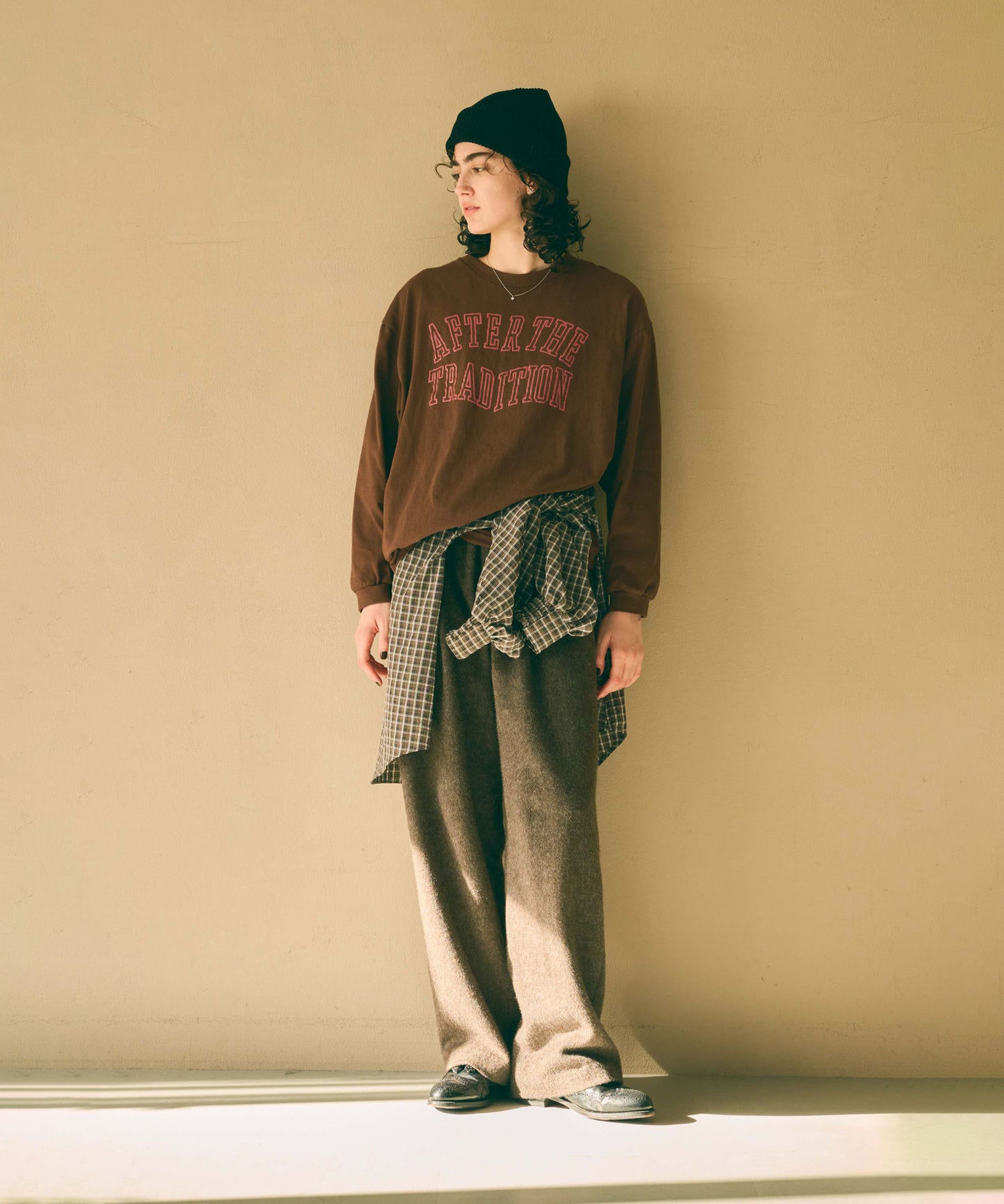 L/S TEE -WARPED COLLEGE- / MIL26FCS3521