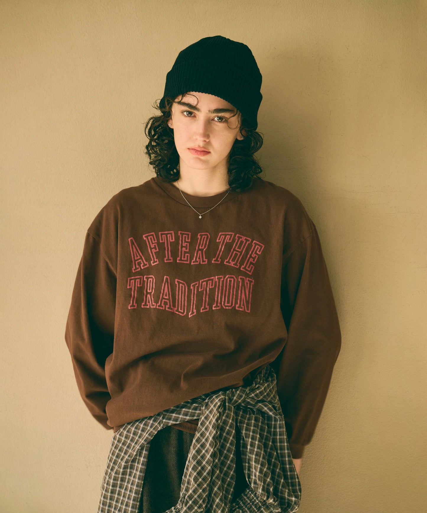 L/S TEE -WARPED COLLEGE- / MIL26FCS3521