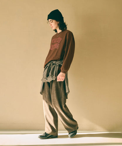 L/S TEE -WARPED COLLEGE- / MIL26FCS3521