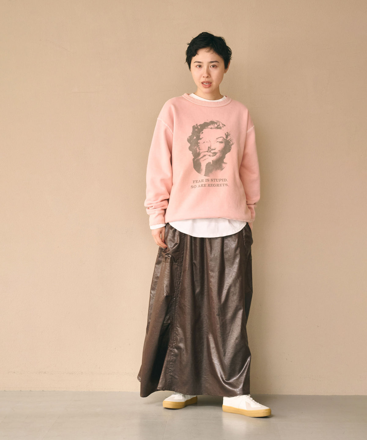 DAMAGE SWEAT SHIRT -My MUSE- / MIL26FCS3522