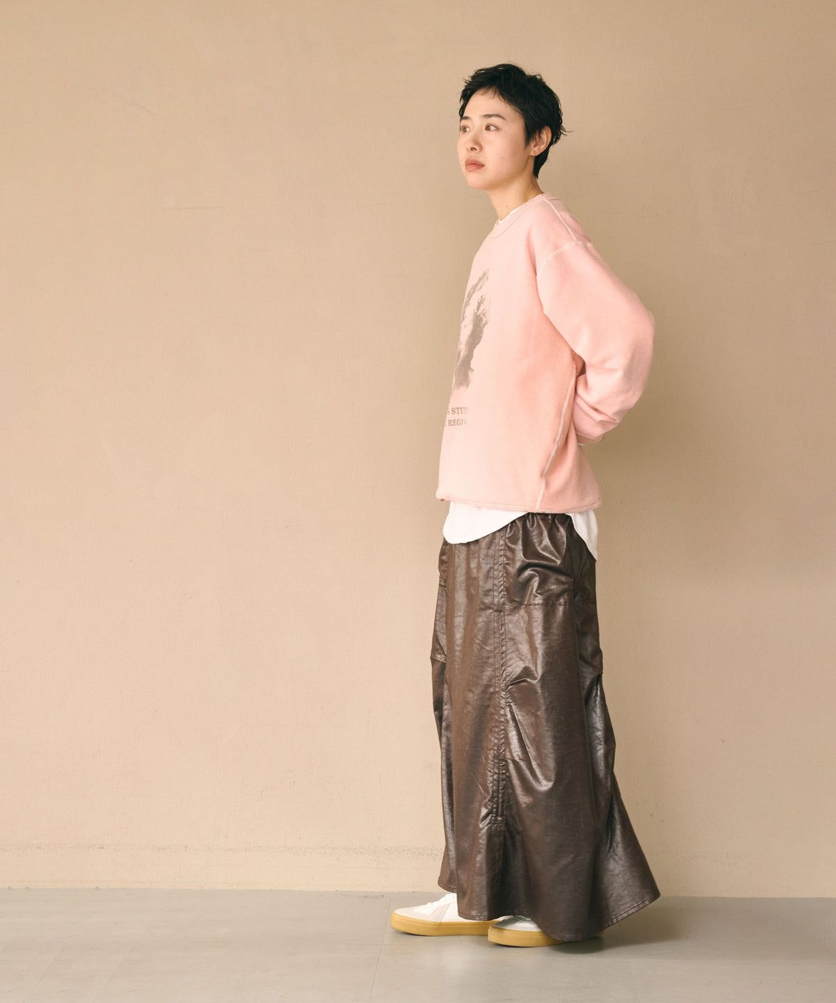 DAMAGE SWEAT SHIRT -My MUSE- / MIL26FCS3522