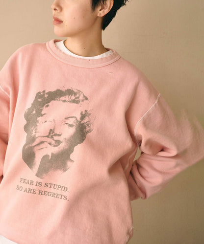 DAMAGE SWEAT SHIRT -My MUSE- / MIL26FCS3522