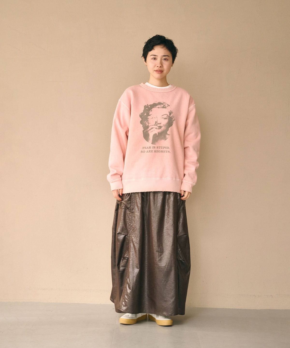 DAMAGE SWEAT SHIRT -My MUSE- / MIL26FCS3522