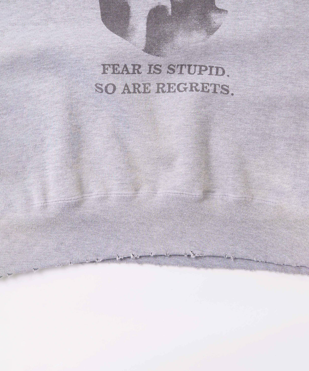DAMAGE SWEAT SHIRT -My MUSE- / MIL26FCS3522