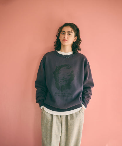 DAMAGE SWEAT SHIRT -My MUSE- / MIL26FCS3522