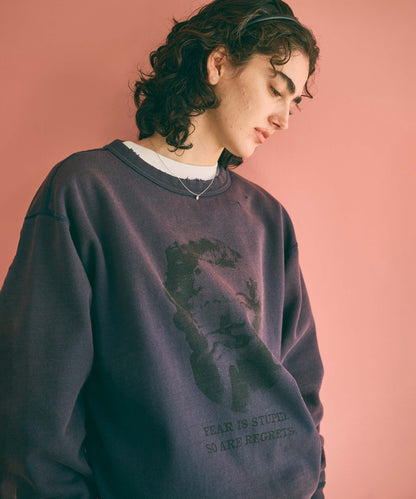 DAMAGE SWEAT SHIRT -My MUSE- / MIL26FCS3522