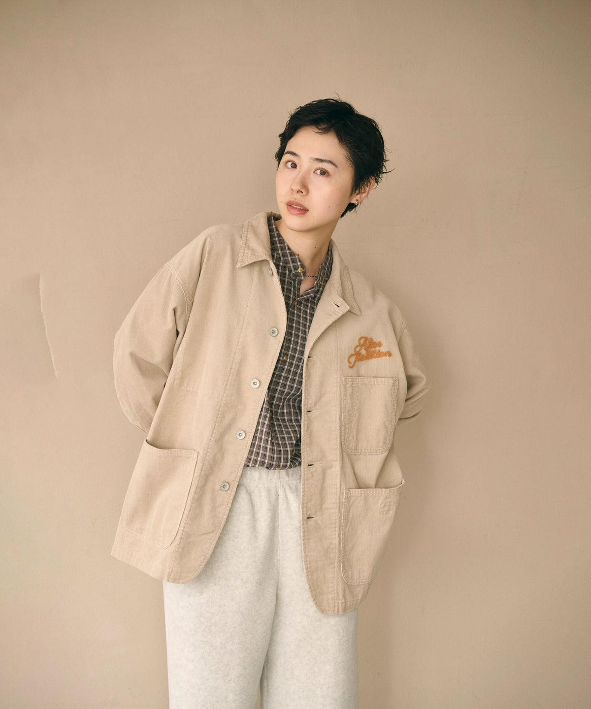 LOOSE CORD COVERALL / MIL26FJK3251