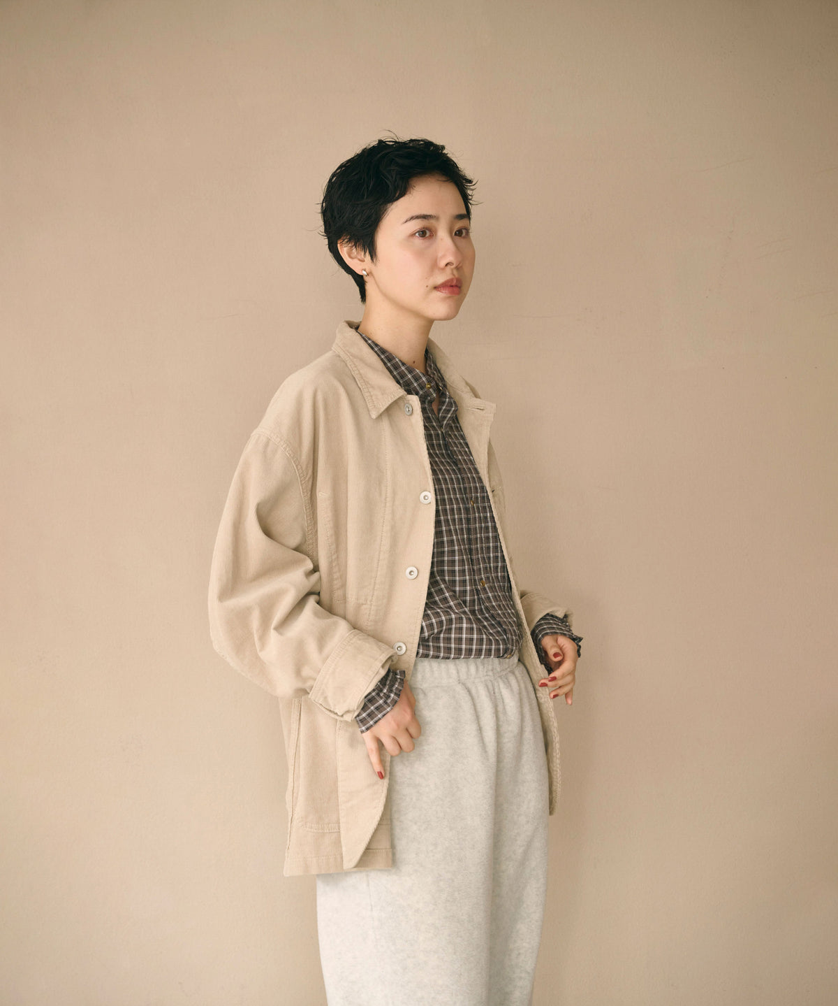 LOOSE CORD COVERALL / MIL26FJK3251