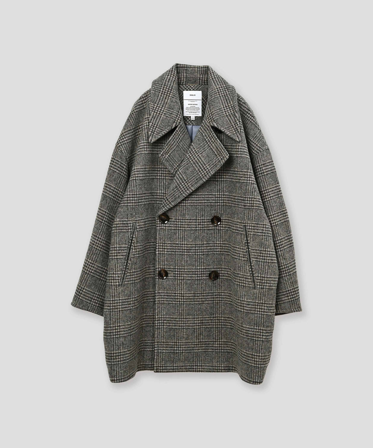 RE-WOOL PEA COAT / MIL26FJK3254