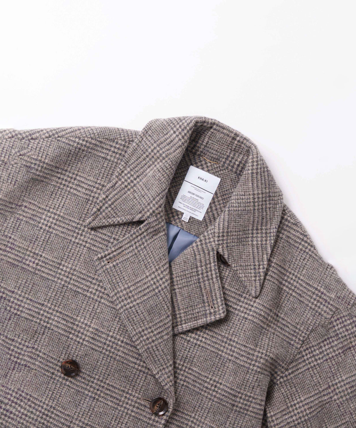 RE-WOOL PEA COAT / MIL26FJK3254