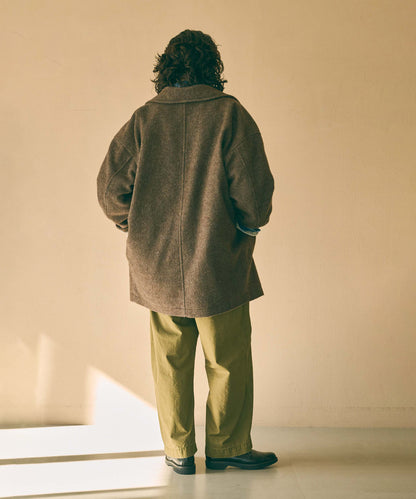 RE-WOOL PEA COAT / MIL26FJK3254