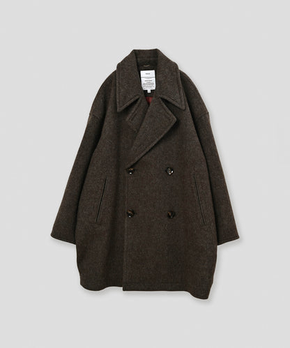 RE-WOOL PEA COAT / MIL26FJK3254