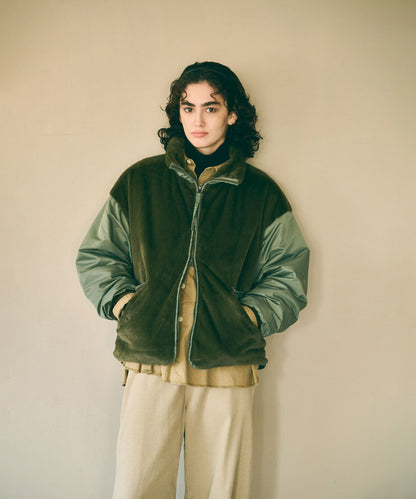 ECO FUR SWITCH JACKET / MIL26FJK3257