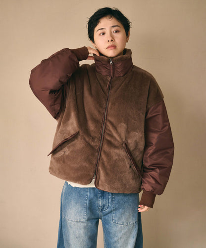 ECO FUR SWITCH JACKET / MIL26FJK3257