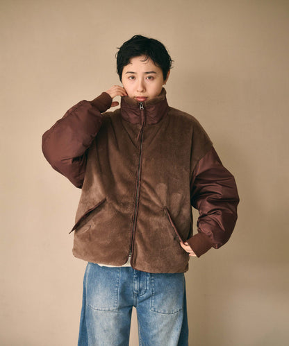ECO FUR SWITCH JACKET / MIL26FJK3257
