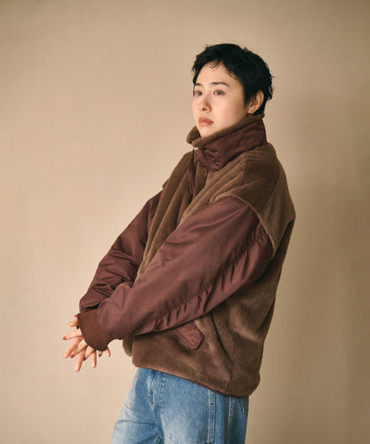 ECO FUR SWITCH JACKET / MIL26FJK3257