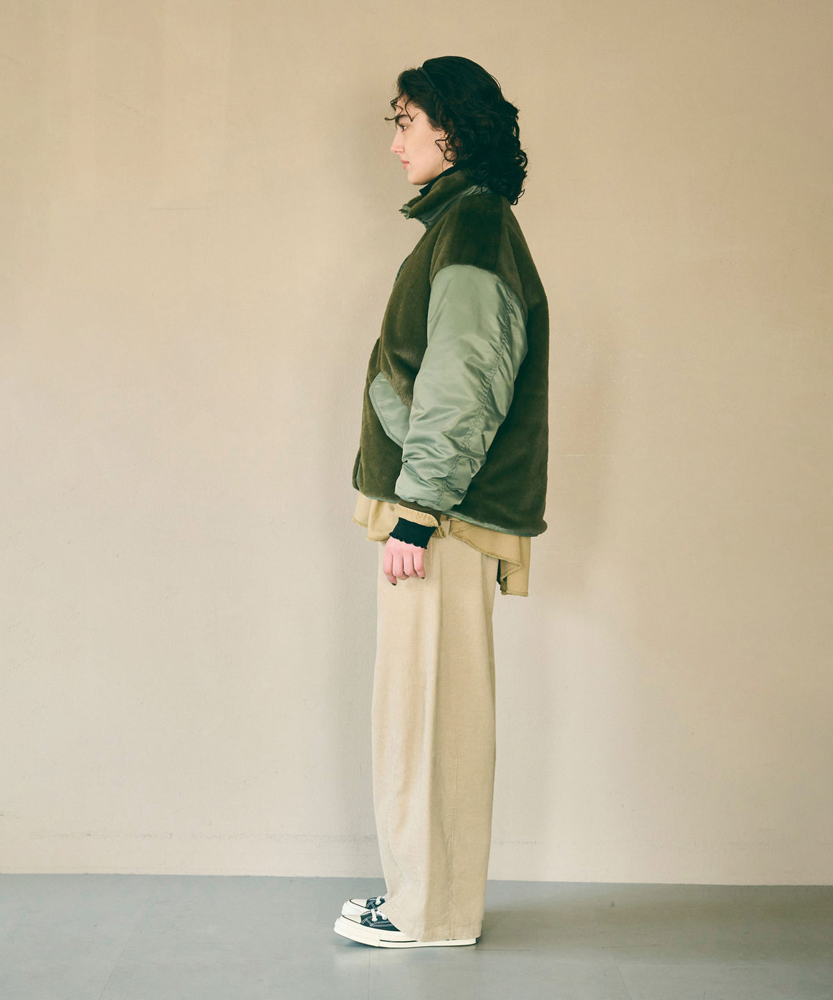 ECO FUR SWITCH JACKET / MIL26FJK3257