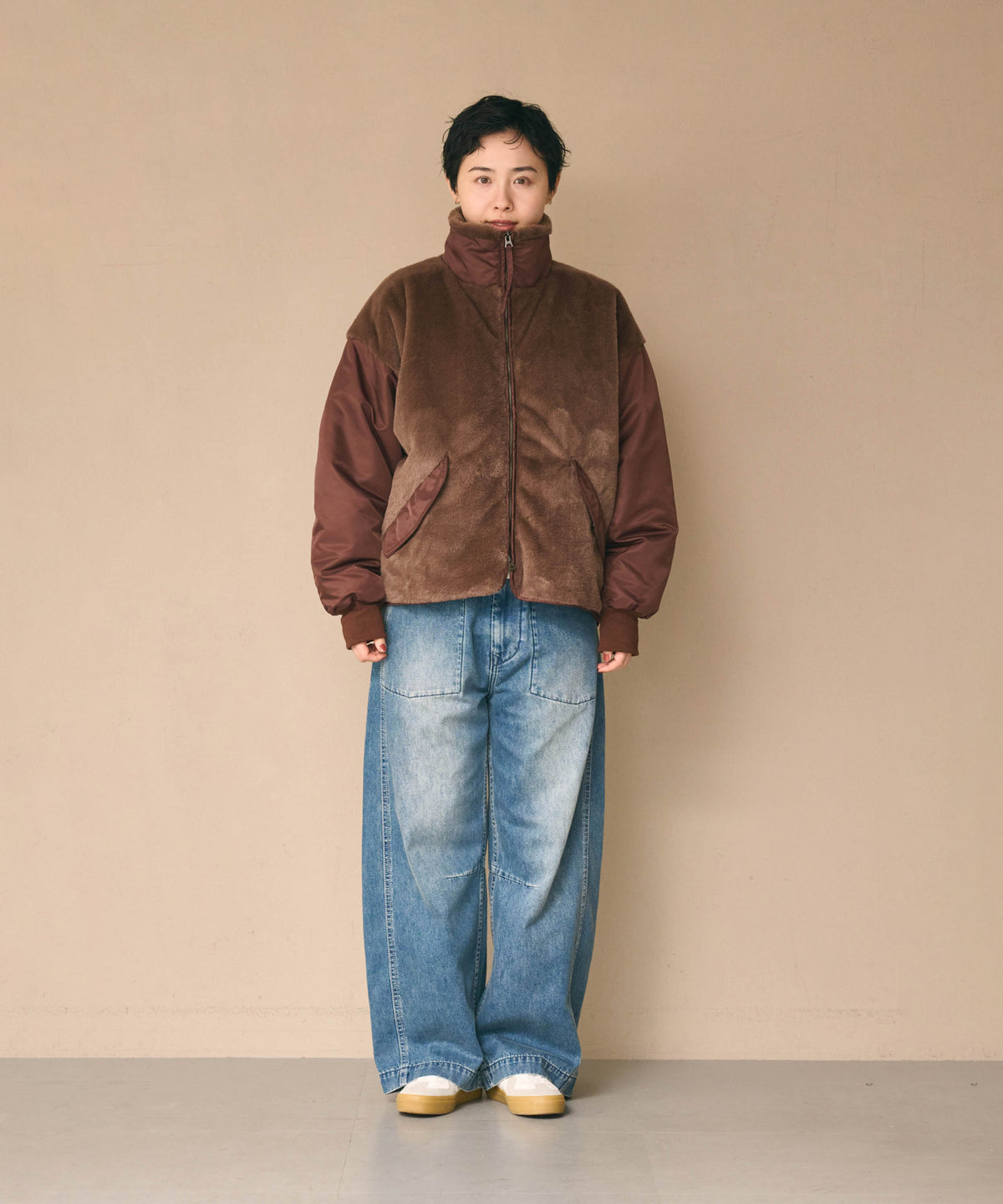 ECO FUR SWITCH JACKET / MIL26FJK3257