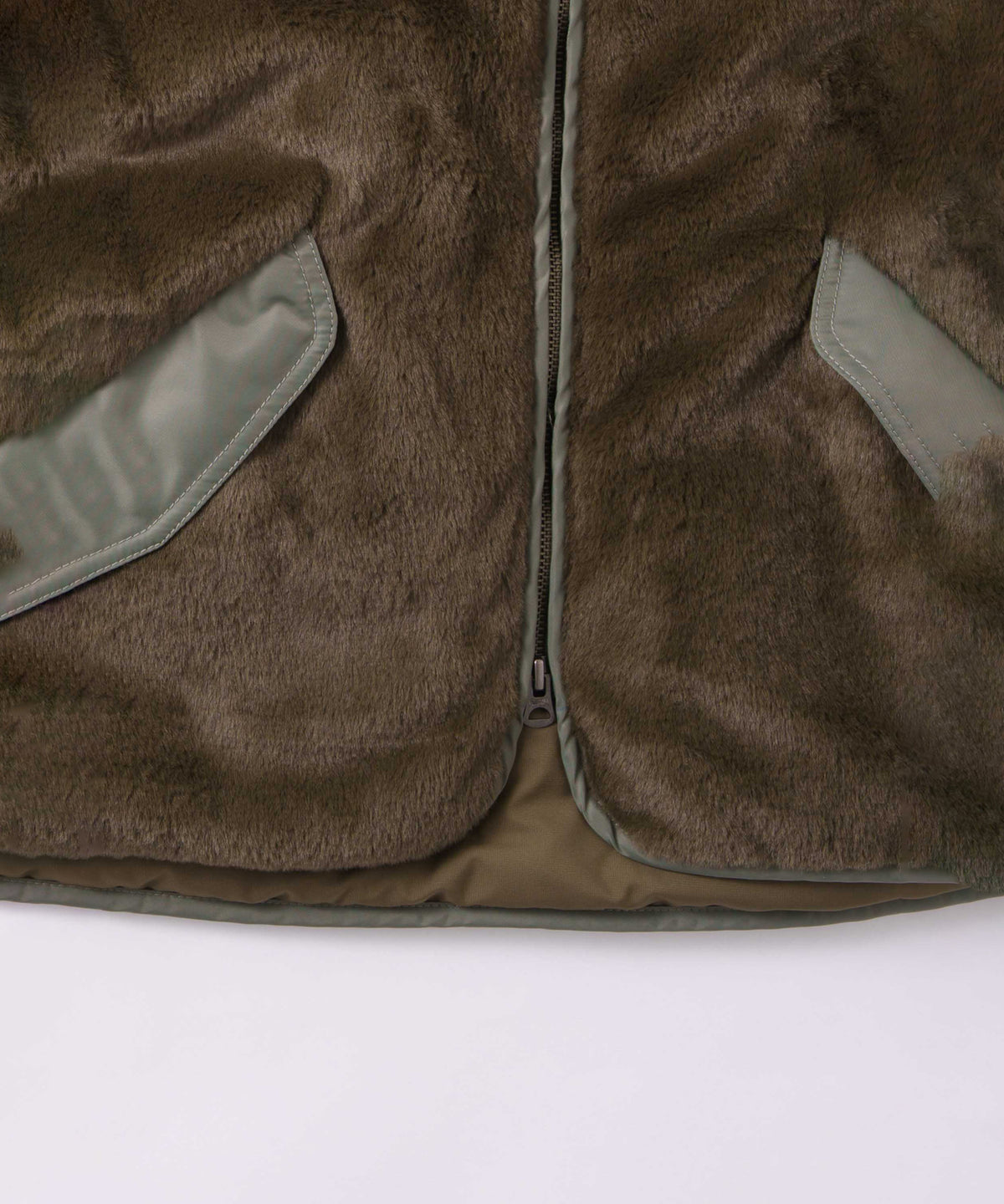 ECO FUR SWITCH JACKET / MIL26FJK3257