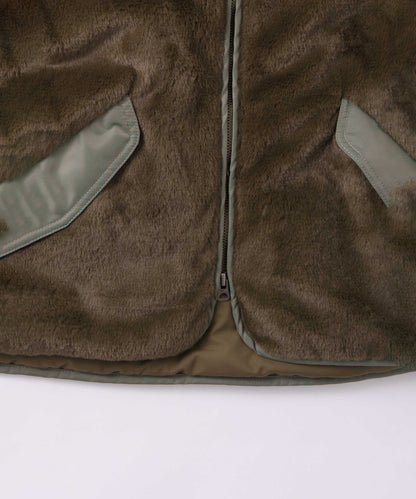 ECO FUR SWITCH JACKET / MIL26FJK3257
