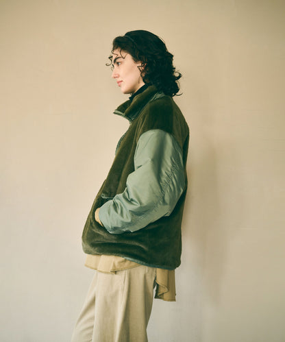 ECO FUR SWITCH JACKET / MIL26FJK3257