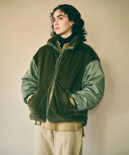 ECO FUR SWITCH JACKET / MIL26FJK3257