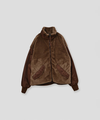 ECO FUR SWITCH JACKET / MIL26FJK3257