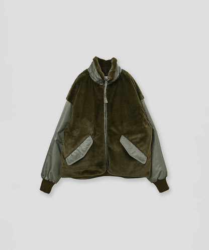 ECO FUR SWITCH JACKET / MIL26FJK3257