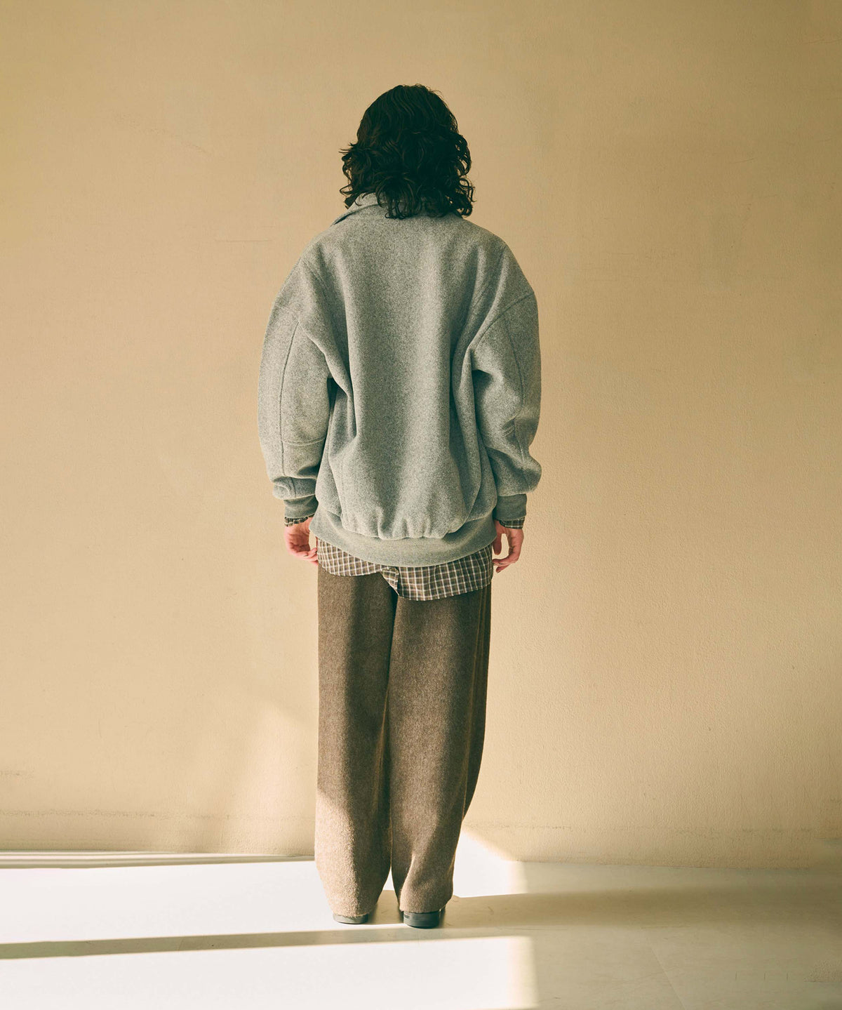 LOOSE VARSITY JACKET / MIL26FJK3260