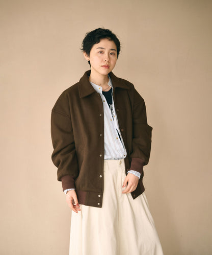 LOOSE VARSITY JACKET / MIL26FJK3260