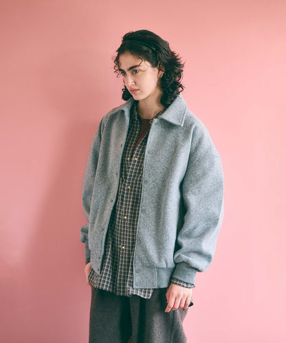 LOOSE VARSITY JACKET / MIL26FJK3260