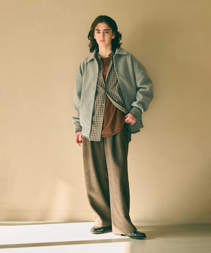 LOOSE VARSITY JACKET / MIL26FJK3260