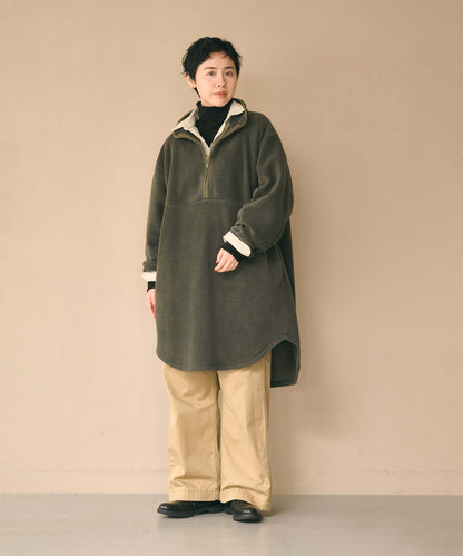 HALF ZIP FLEECE LONG P/O / MIL26FOP3110