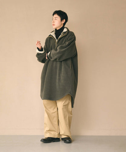 HALF ZIP FLEECE LONG P/O / MIL26FOP3110