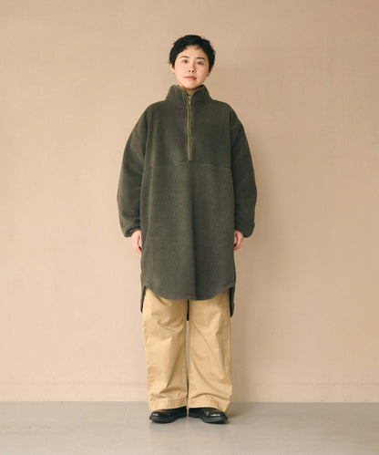 HALF ZIP FLEECE LONG P/O / MIL26FOP3110