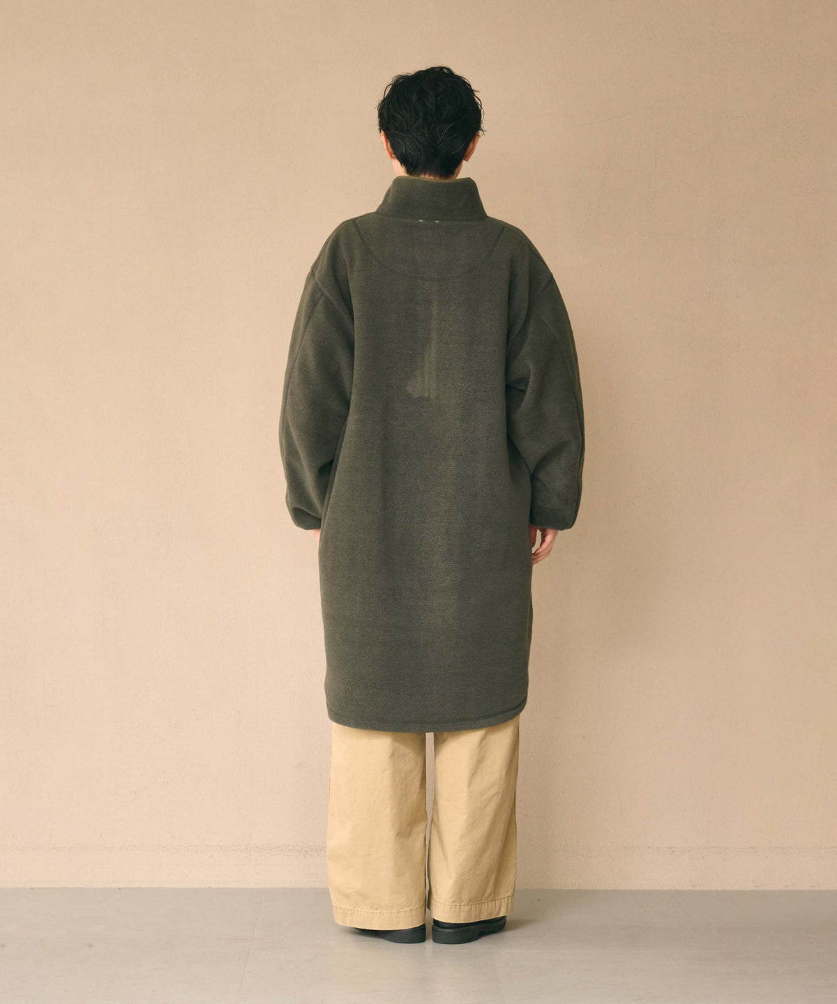 HALF ZIP FLEECE LONG P/O / MIL26FOP3110