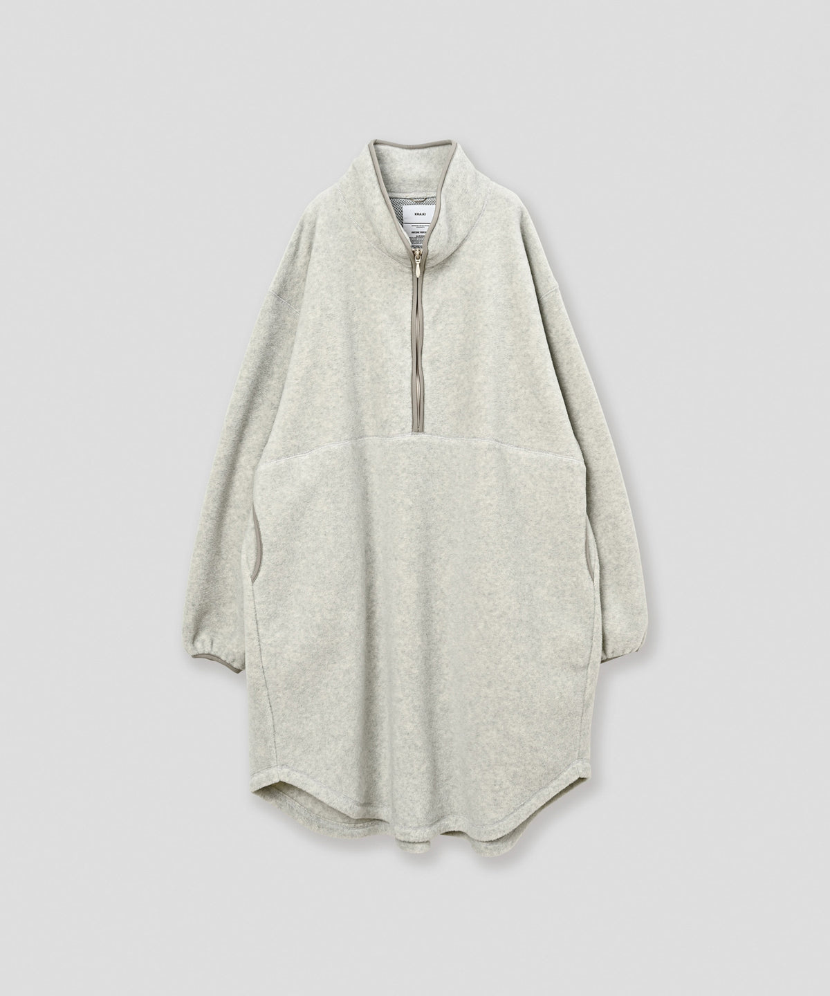 HALF ZIP FLEECE LONG P/O / MIL26FOP3110