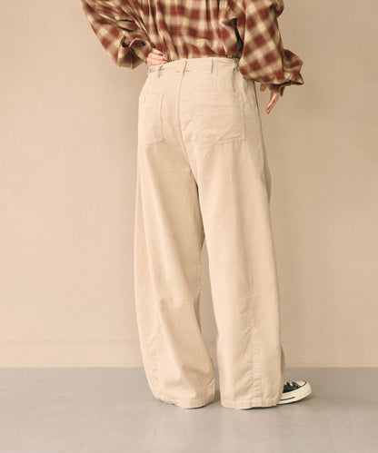 OVAL CORD TROUSERS / MIL26FPT3263