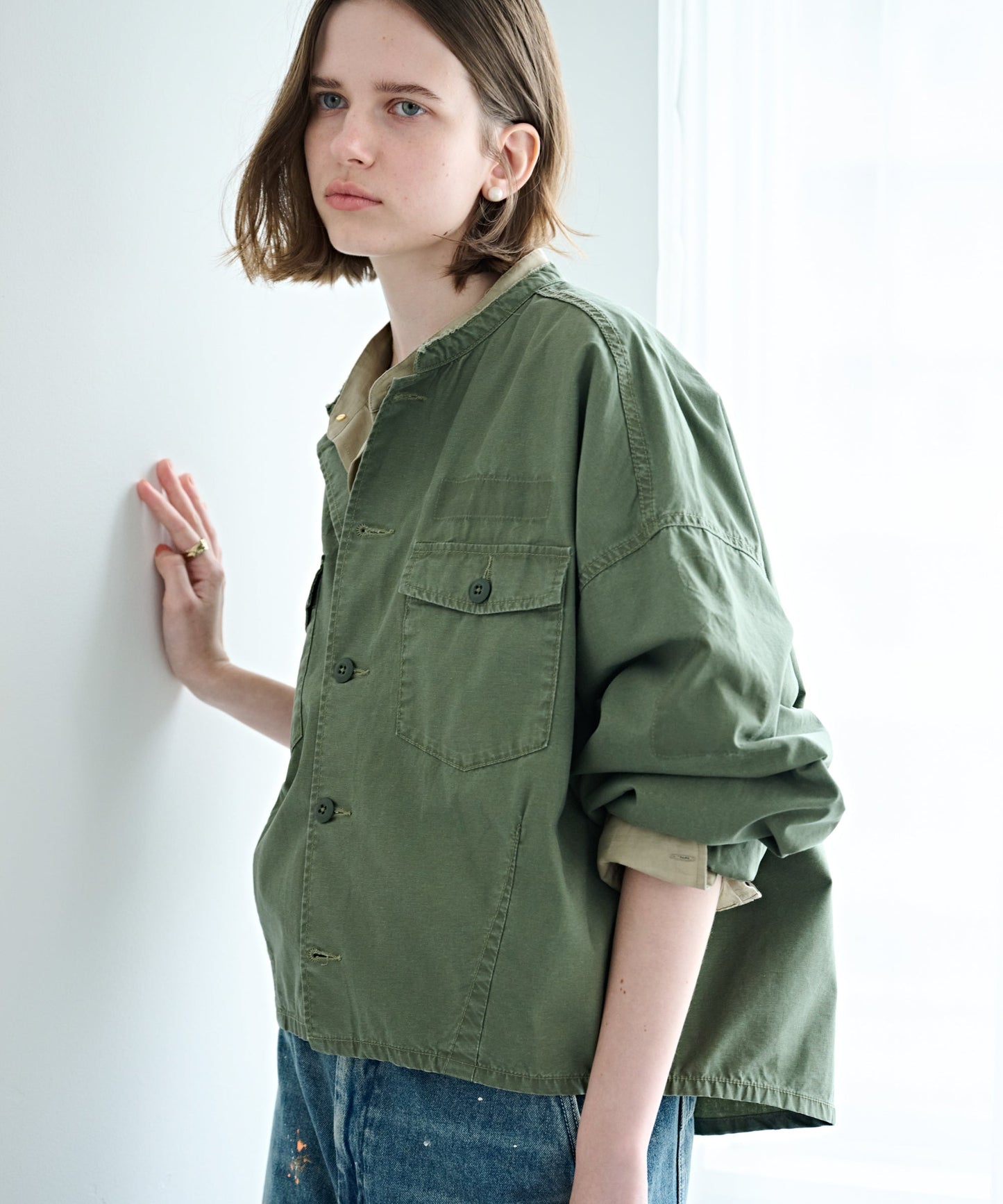 BARREL SLEEVE FATIGUE SHIRTS / MIL26HBL3152