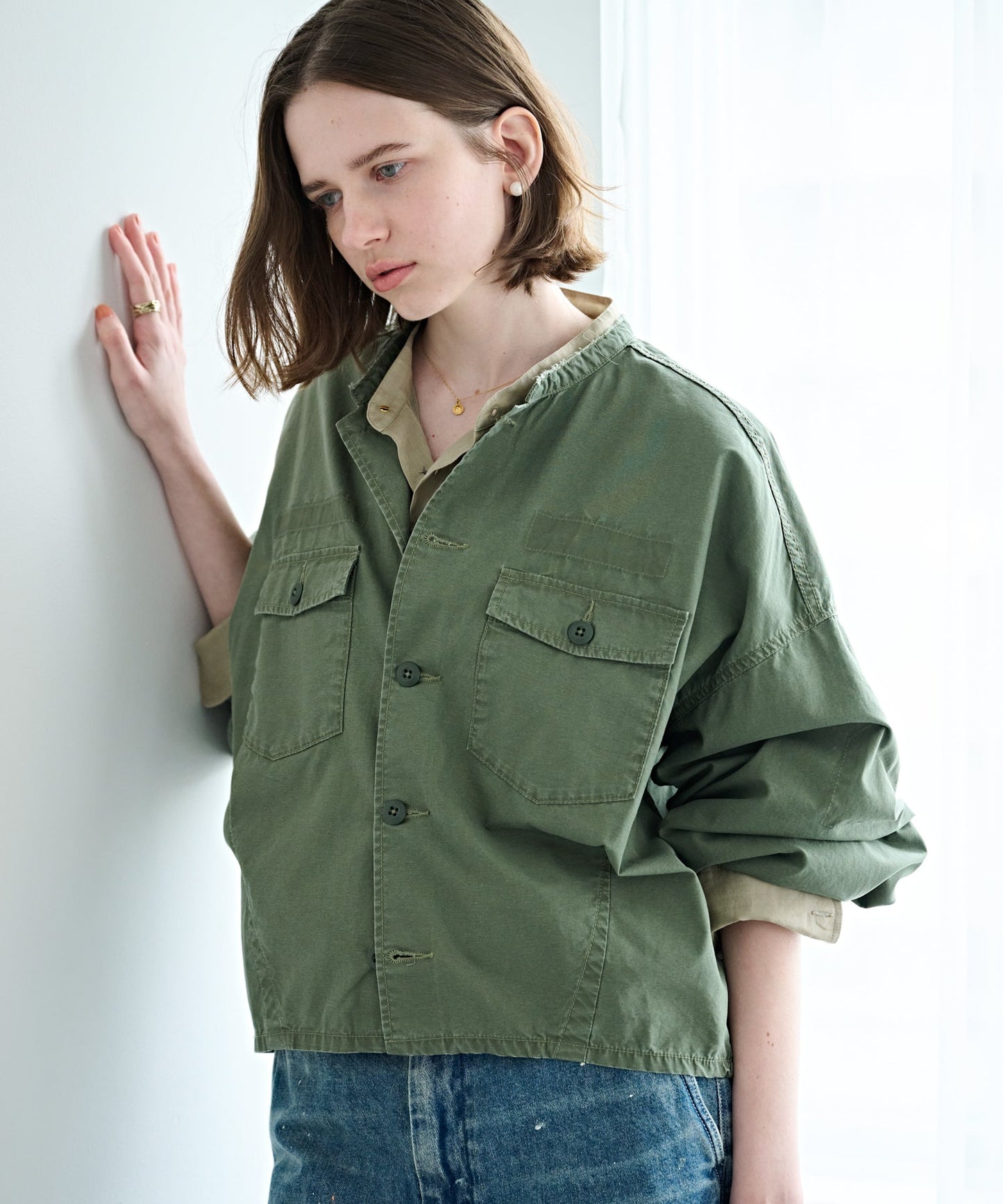 BARREL SLEEVE FATIGUE SHIRTS / MIL26HBL3152