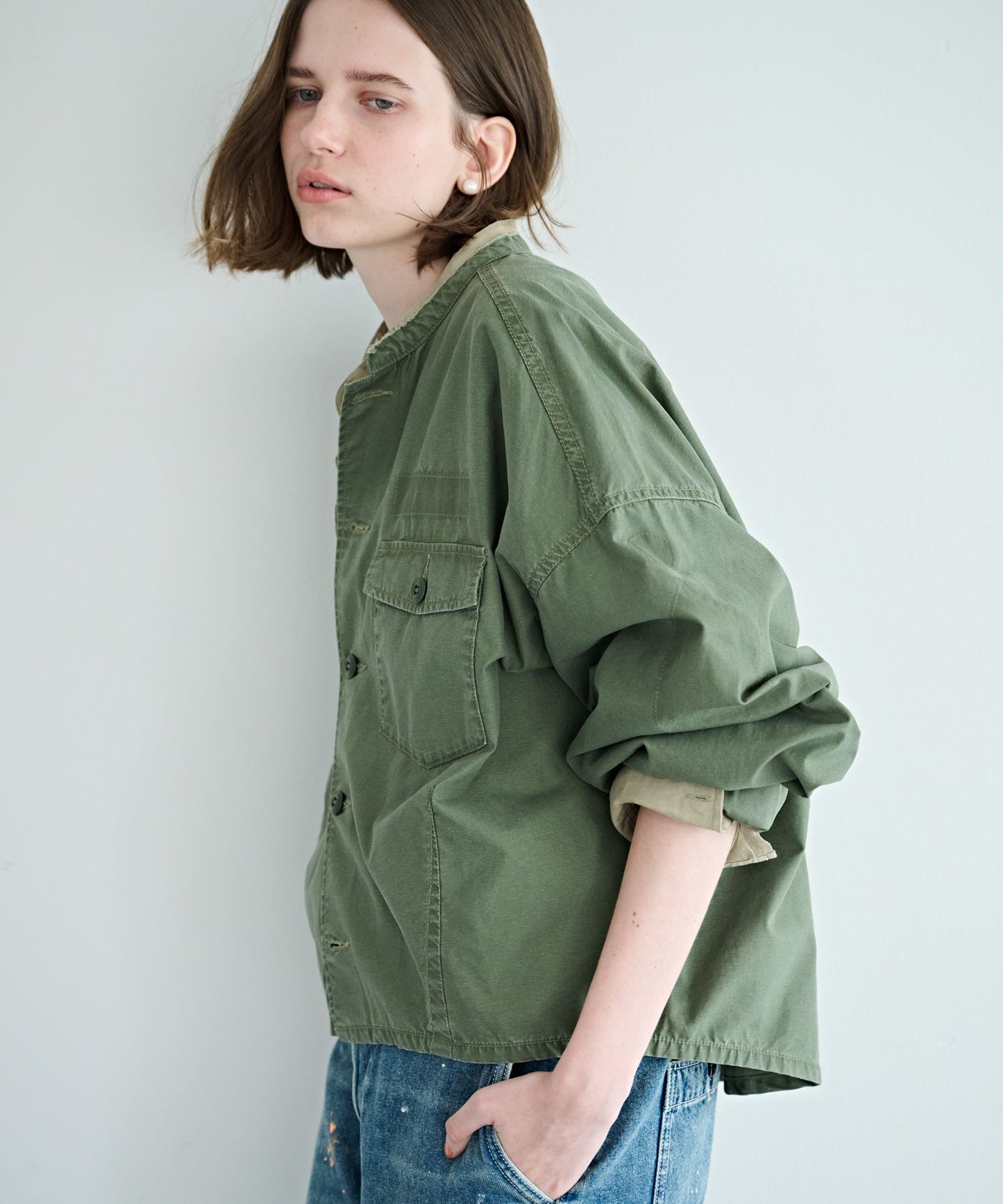 BARREL SLEEVE FATIGUE SHIRTS / MIL26HBL3152