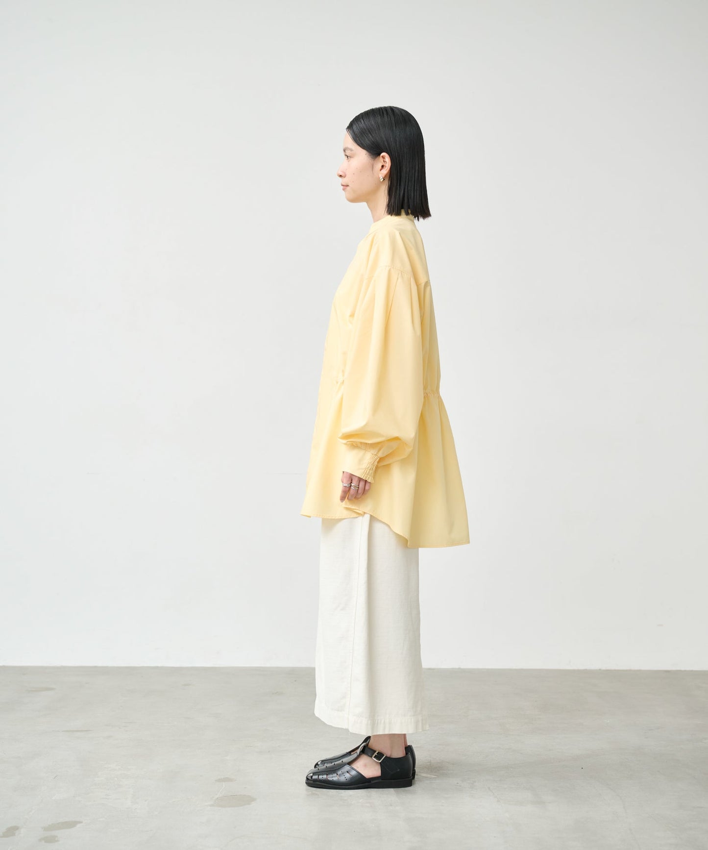 FLY-FRONT VOLUME SHIRTS / MIL26HBL3154